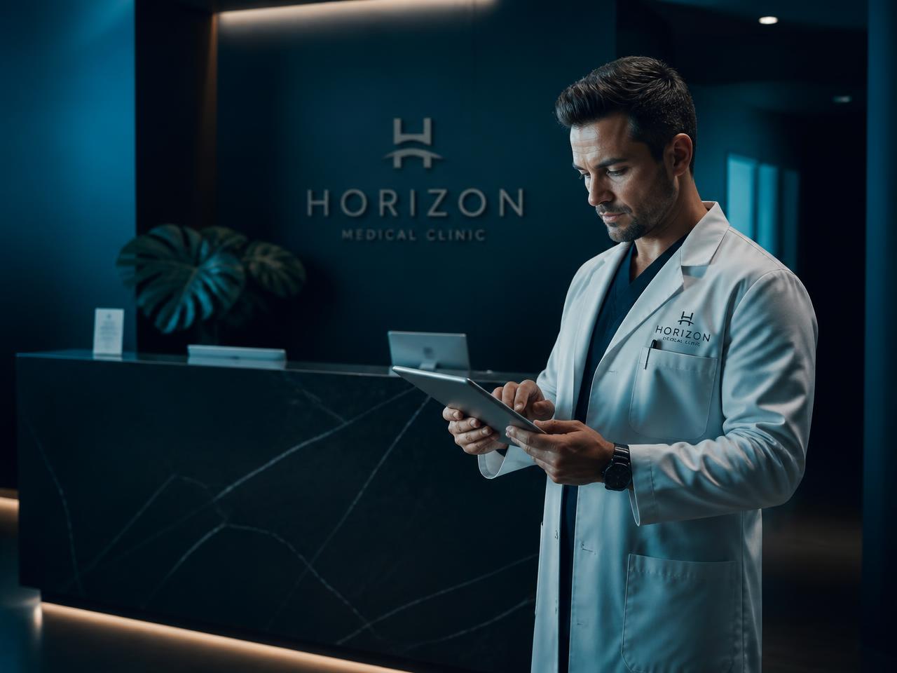 Healthcare team at work
